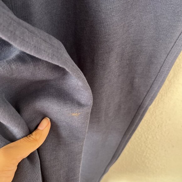 Allbirds R&R High Rise Fleece Jogger Sweatpants Navy Size Small - Picture 5 of 9